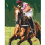 Картина по номерам Brushme Игрок в поло 40х50 см (BS54105)