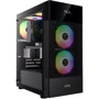 Корпус GAMDIAS Aura GC5 ARGB Black (4711514500646): Форм-фактор материнской платы ATX/MicroATX/Mini-ITX