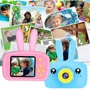 Детская фотокамера Baby Photo Camera Rabbit Голубой: Рекомендуемый возраст от 8 лет и старше