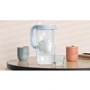 Фільтр-глечик BRITA Glass Jug One скляний 2.5 л (1.7 л очищеної води) з фільтр-картриджем, синій (1050452) фото 1