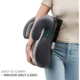 Автокресло-бустер Kinderkraft i-Boost Black (KCIBOO00BLK0000): Материалы обшивки текстиль