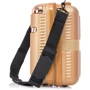 Бьюти-кейс Semi Line 16L Gold золотой (T5663-2): Тип ручки Плечевой ремень, Со съемным ремнем, Короткая ручка