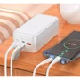 Зовнішній акумулятор Hoco Power Bank 50000mAh J111D Smart Charge PD 30W White: Ємність батареї, мАг 5000