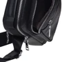 Чоловіча сумка через плече Keizer чорна (K16018-black): Тип ручки Плечовий ремінь, Коротка ручка