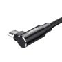 Кабель Baseus USB Cable to microUSB MVP Elbow 1.5A 2m Black (CAMMVP-B01) фото 3