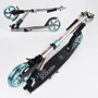 Самокат алюмінієвий Best Scooter колеса PU, 1 амортизатор передній, анодирувана фарбування Silver (99633): Тип коліс литі