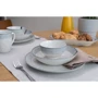 Салатник Ardesto Siena 11.5 см порцеляна Біло-сірий (AR2914SW)