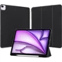 Аксессуар для iPad AirOn Premium SOFT Case Black for iPad Air 13 (2024 / 2025): Особенности режим автопробуждения/сна, Стильный дизайн, защита от царапин, Складывается в подставку