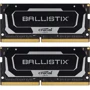 Crucial 16 GB (2x8GB) SO-DIMM DDR4 3200 MHz Ballistix Black (BL2K8G32C16S4B): Обсяг модуля пам'яті, ГБ 8