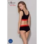 Спортивный топ на широких бретелях Passion PS003 TOP black, size M