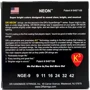 Струна для гитар Струны для электрогитары DR NGE-9: Назначение Для электрогитары