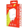 Зарядний пристрій Canyon Wall Charger USB-C H-20-02 20W White (CNE-CHA20W02): Кабель в комплекті отсутствует