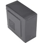Корпус AeroCool CS-108-S-BK-v1 (ACCX-PC16001.11): Материал передней панели пластик