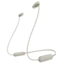 Наушники Sony WI-C100 Beige: Тип конструкции вакуумные