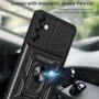 Чехол для телефонов Mobile Case Camshield Serge Ring Black for Samsung A266 Galaxy A26 5G: Материал TPU (термополиуретан) и поликарбонат