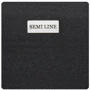 Чемодан Semi Line 20" (S) Black черный (T5659-1): Материал Полиэстер
