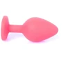 Анальная пробка Boss Series - Jewellery Red Silicon PLUG Medium Blue (BS6400084)
