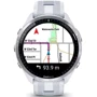 Смарт-годинник Garmin Forerunner 965 Titanium Bezel with Whitestone Case and Whitestone/Powder Grey Silicone Band (010-02809-11): Фітнес-функції Пульсоксиметр, Секундомер, Пульсометр, Подсчет калорий, Шагомер, GPS-модуль