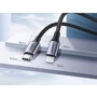 Кабель UGREEN Cable USB-C to Lightning US304 3A 36 W 1.5m Black: Довжина 1.5 м