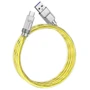 Кабель Hoco USB Cable to USB-C U113 Solid 100W 1m Gold: Длина 1 м