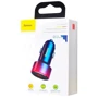Зарядное устройство Baseus Car Charger USB+USB-C 6A 45W Red with USB-C Cable (CCMLC2OC-09): Кабель в комплекте USB-C