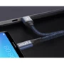 Кабель T-PHOX USB Cable to microUSB Speed 1.2m Blue (T-M810 Blue): Довжина 1,2 м