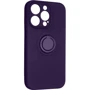 Чохол для iPhone ArmorStandart Icon Ring Dark Purple для iPhone 14 Pro (ARM68712)