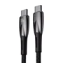 Кабель Baseus Cable USB-C to USB-C Glimmer Series Fast Charging 100W 2m Black (CADH000801): Тип USB-C - USB-C