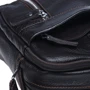 Чоловіча сумка планшет Borsa Leather темно-коричнева (K11027-d.brown): Тип ручки Без ручки, Плечовий ремінь