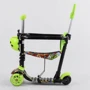 Самокат Best Scooter із захисним бампером салатовий (S 7407): Тип коліс литые