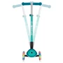 Самокат Globber Primo Foldable Plus Lights Emerald Green (зеленый): Конструкция рамы складная