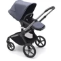 Универсальная коляска Bugaboo Fox 5 2 в 1 Graphite/Stormy Blue (100051001): Возможность установки люльки есть