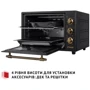 Електрична духовка настільна PERFELLI LAGGIO 37 BLACK RETRO фото 8
