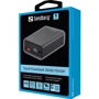 Внешний аккумулятор Sandberg Power Bank 20000mAh PD 65W Black (420-95): Встроенный кабель нет