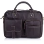 Чоловіча сумка месенджер Giorgio Ferretti коричнева (SHI8503J): Фактура Матовая, Гладкая