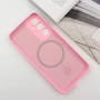 Чехол для телефонов Lakshmi Case Silicone Cover Full Camera MagFit Light Pink for Samsung G990 Galaxy S21 FE: Совместимость Samsung G990 Galaxy S21 FE