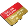 Карта памяти SanDisk 128GB microSDXC Class 10 UHS-I U3 V30 A2 Extreme + adapter (SDSQXA1-128G-GN6AA): Объем 128 ГБ