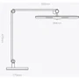 Настольная лампа Yeelight LED Vision Desk Lamp V1 Pro Light-sensitive (Base version) 12W 3000K-5000K White (YLTD08YL) фото 4