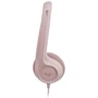 Навушники Logitech H390 USB Rose (981-001281): Тип кріплення оголовние