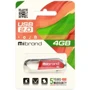 USB-флешка Mibrand 4GB Aligator Red USB 2.0 (MI2.0/AL4U7DR): Объем памяти 4 GB
