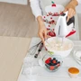 Миксер Tefal Prep'Mix+ HT460138: Насадки Для замеса теста, Для взбивания, Венчик