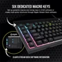Клавиатура Corsair K55 Pro XT (CH-9226715-RU): Дополнительно влагоустойчивость, подставка под запястья, подсветка клавиш