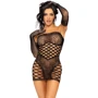 Комплект платье и перчатки Leg Avenue OS Black