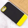 Чохол для iPhone Mobile Case TPU+PC Bichromatic Black / Yellow for iPhone SE 2020/iPhone 8/iPhone 7: Тип чохла накладка на заднюю часть