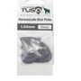 Медиатор Набор медиаторов GRAPH TECH PQP-0100-G6 TUSQ Standard Pick 1mm Gray (Deep) 6 Pack: Форма медиатора Standard