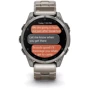 Смарт-часы Garmin Fenix 8 AMOLED 47mm Sapphire Titanium with Vented Titanium Bracelet (010-02904-40): Материал корпуса титан