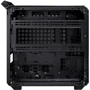 Корпус Cooler Master QUBE 500 Flatpack Black (Q500-KGNN-S00): Матеріал передній панелі метал