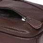 Мужская сумка через плечо Borsa Leather коричневая (K11169a-brown): Тип ручки Плечевой ремень, Без ручки