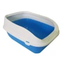 Туалет для котів MPS Beta Plus Mini Blue 43x31x16 см блакитний