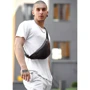 Мужская поясная сумка Sambag Soho MSS черная (82119101m): Страна производитель Украина